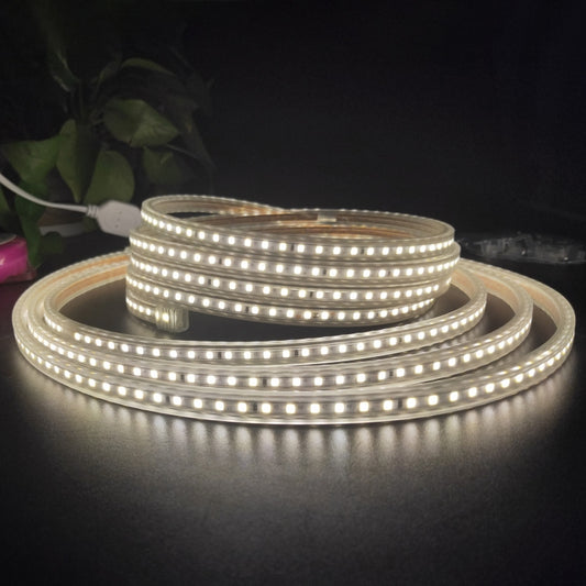 10m SMD 2835 1200 LEDs Strip Light, AC 220V-240V, EU Plug, 10m