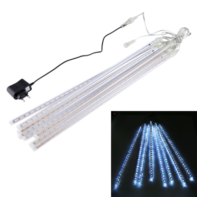 Blue LED tube light set with clear 50cm tubes, glowing blue dots