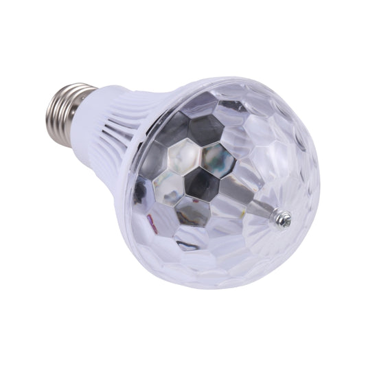 E27 Full Color Rotating LED Stage Lamp, AC 85-260V