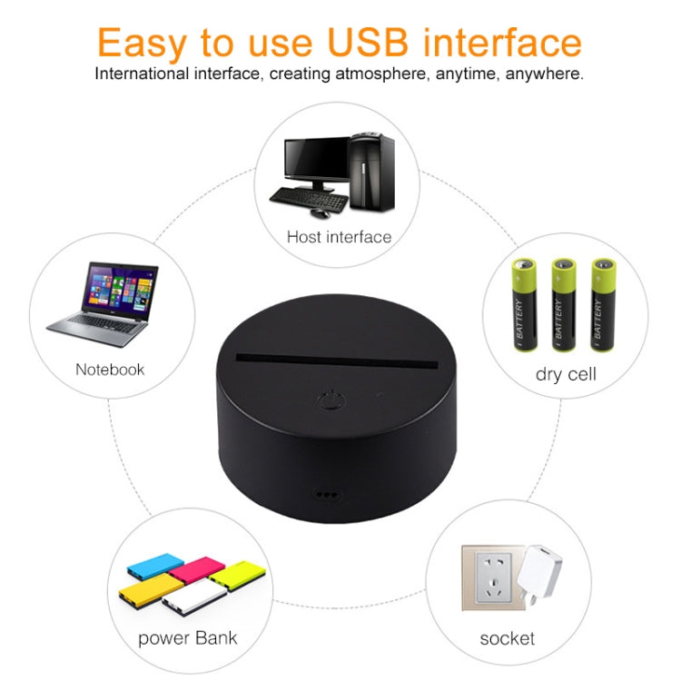 USB interface night light controller with power socket and charging connection ports