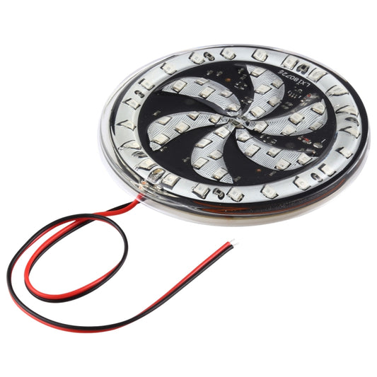 65 LEDs SMD 2835 Motorcycle Modified Windmill Angel Eyes RGB Light Fire Wheel Light Styling Flash Atmosphere Lamp, Diameter: 8.3cm, DC 12V, 65 LEDs Diameter: 9cm