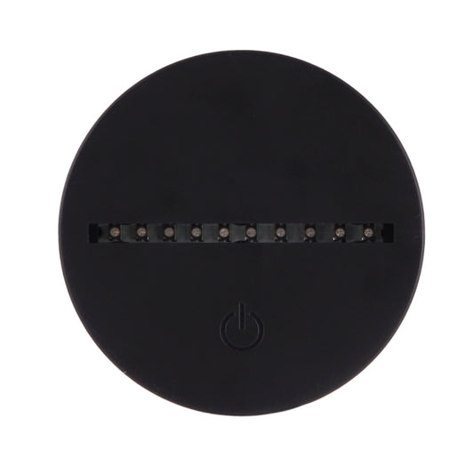 7 Color Discoloration Creative Visual Stereo Lamp Desk Lamp Night Light, Abstract Style