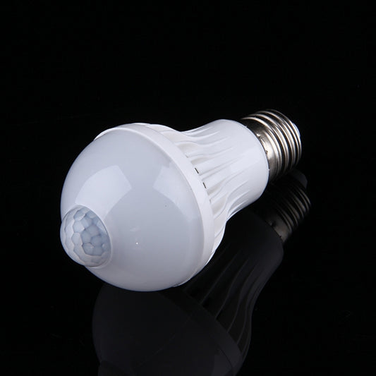 Sensor Distance: 4-6m, AC 85-265V, E27 9W White Light, E27 9W Warm White