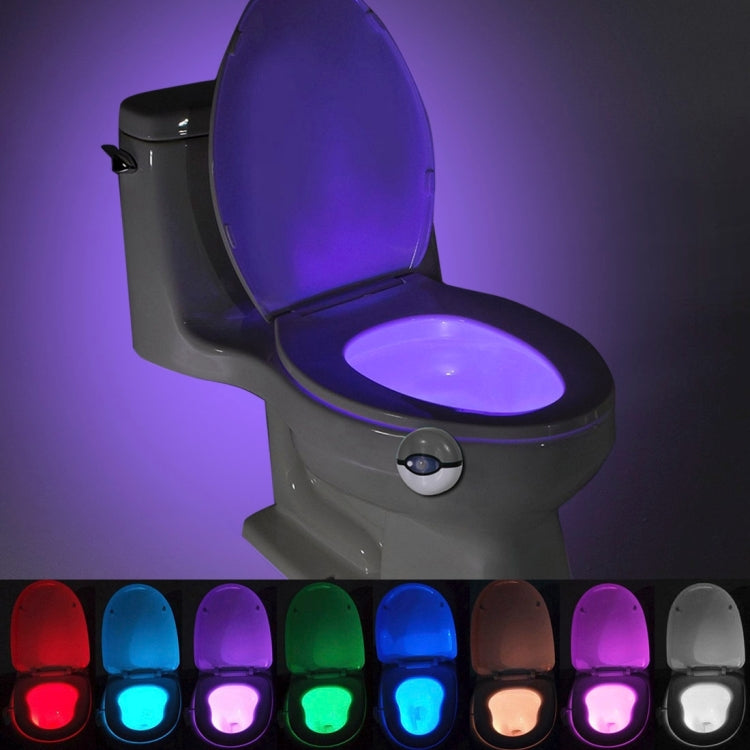Detector for Home Toilet Bathroom Seat, Multi-mode 7 Color Light