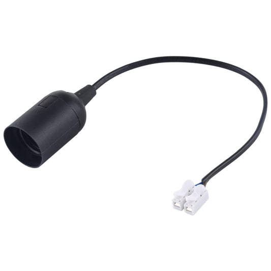 E27 Lamp Socket Base Holder with Electrical Wire Cable, Cable Length: 28cm, E27