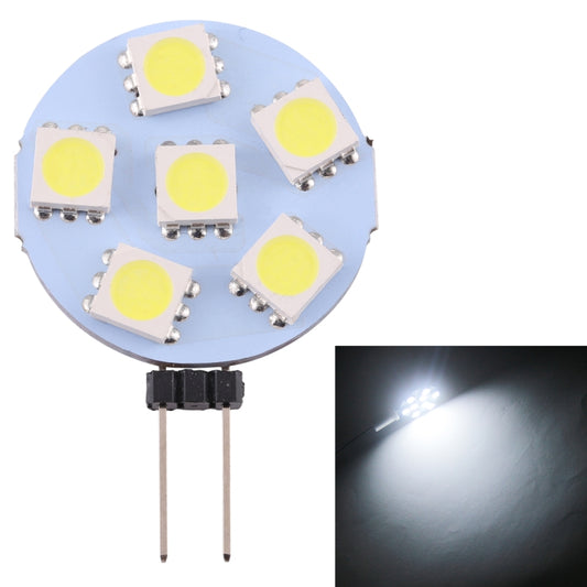 G4 6 LEDs SMD 5050 72LM 2800-3200K Stepless Dimming Energy Saving Light Pin Base Lamp Bulb, DC 12V, G4 6LEDs SMD 5050 72LM, G4 6 LEDs SMD 5050 72LM