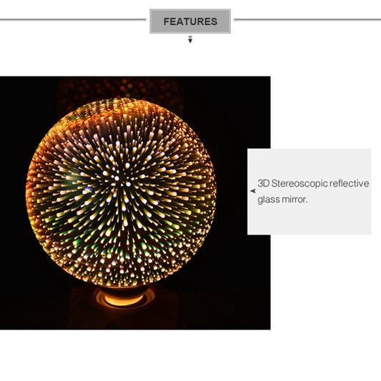 2700K 48 LEDs SMD 2835 Vintage Atmosphere Decoration Art Lamp, AC 85-265V, G80