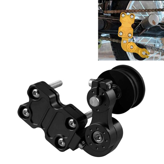 HC154 Motorcycle Modified Accessories Universal Aluminum Alloy Chain Adjuster, Aluminum Alloy Black, Aluminum Alloy Gold, Aluminum Alloy Red, Aluminum Alloy Silver