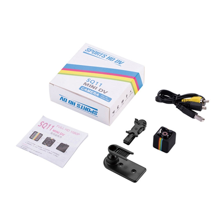 Mini DV sport recorder camera kit with box, instructions, cable, and mounts