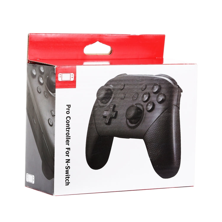Nintendo Switch wireless controller retail box showing black controller