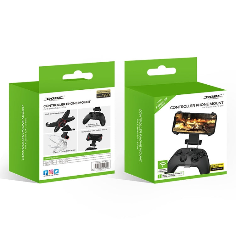 DOBE controller phone mount packaging box for gamepad clip holder