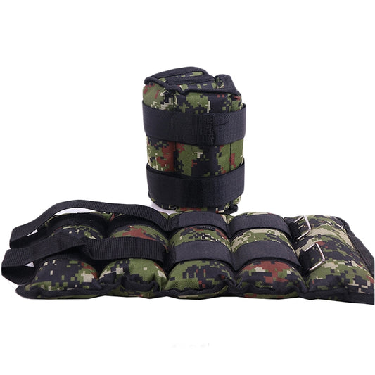 A Pair of Selling Fitness Loading Equipment Ankle Weights Gaiter Sandbags, Adjustable Invisible Running Sports Sandbags, Weight: 10kg, Weight: 10kg