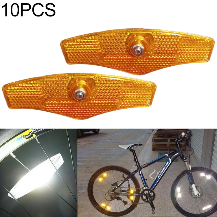 10 PCS Mountain Bike Spoke Reflection