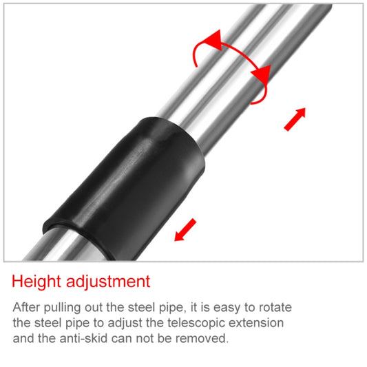 3M 2 Knots Multi-function Telescopic Stainless Steel Teaching Stick Guide Flagpole Signal Flag, 3M 2 Knots