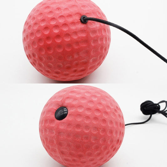 BONSEM Head-mounted PU Leather Fight Club Training Adults Boxing Elastic Ball, Boxing Elastic Ball