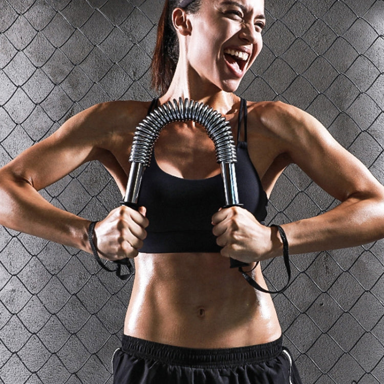 40kg Spring Hand Grips Arm Strength Brawn Training Device + Hand Guard Set, 40kg