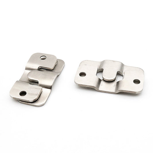 20 PCS Stainless Steel Picture Frame Hanging Code Mirror Fastener, Size: L, L 20 PCS