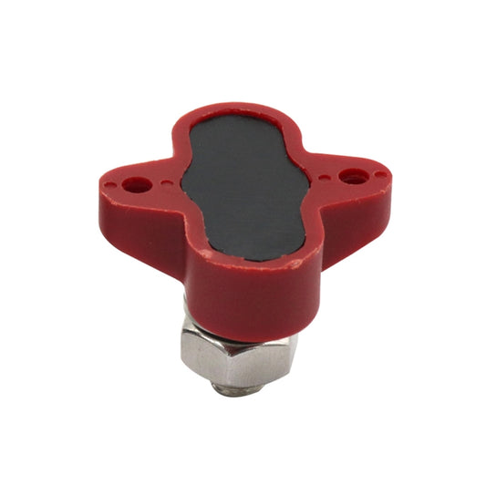 Single Heavy-Duty Terminal Studs Red M10 Bus Bar for Car / RV / Boat, M10 Red