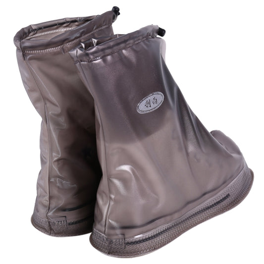 Fashion PVC Non-slip Waterproof Thick-soled Shoe Cover Size: XXXL, XXXL, Size: XXXL