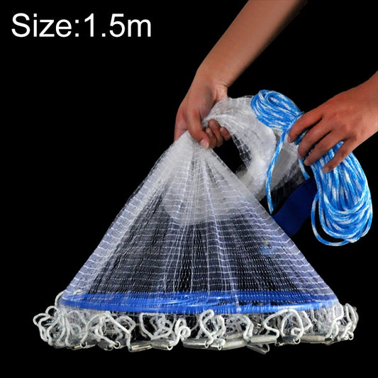300 Flying Disc Monofilament Fishing Net, Height: 1.5m, 300 Flying Disc Monofilament