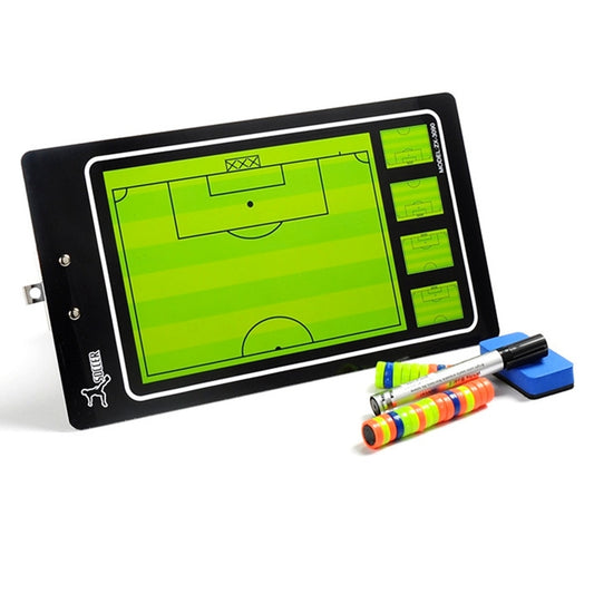 PVC Magnetic Football Coach Command Board with Pen and Eraser, PVC