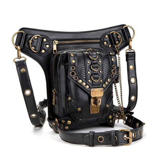 HG043 Retro One-shoulder Bag Cross-body Bag Waist Bag for Ladies, Size: 34 x 30cm, 34 x 30cm