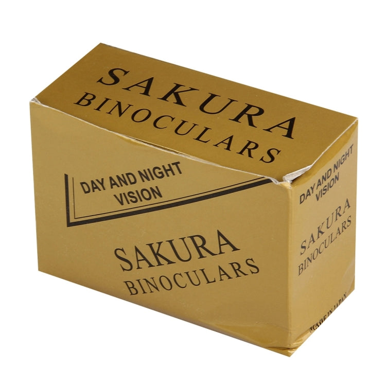 SAKURA BINOCULARS cardboard box for day and night vision