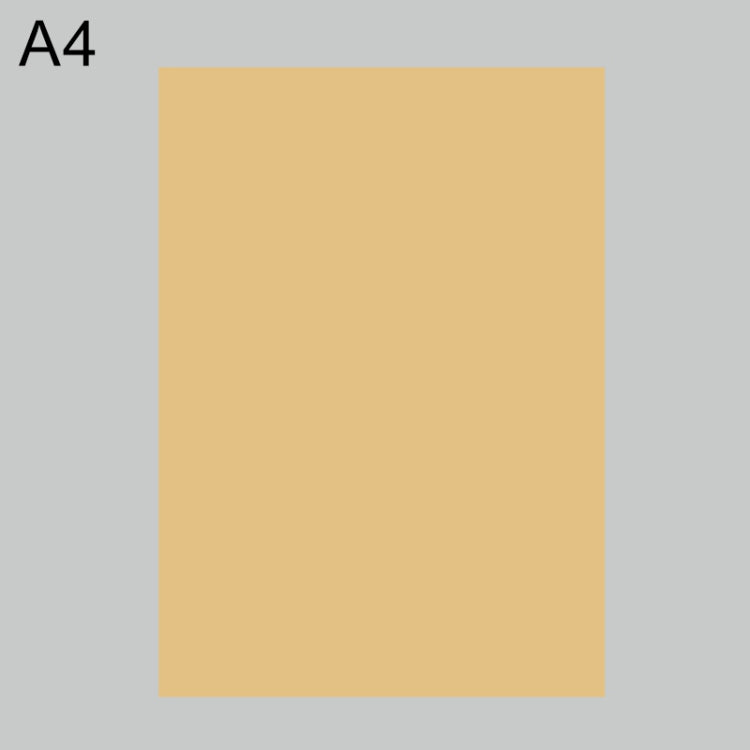 A4 self-adhesive printer paper, light tan single sheet