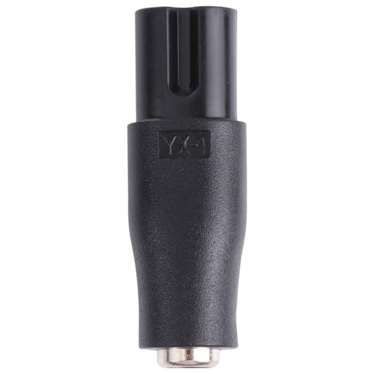 DC 5.5 x 2.1mm Female to Shaver Interface Female Power Supply Conversion Converter, Semicircle