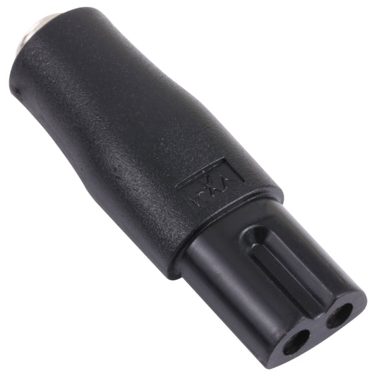 DC 5.5 x 2.1mm Female to Shaver Interface Female Power Supply Conversion Converter, Semicircle