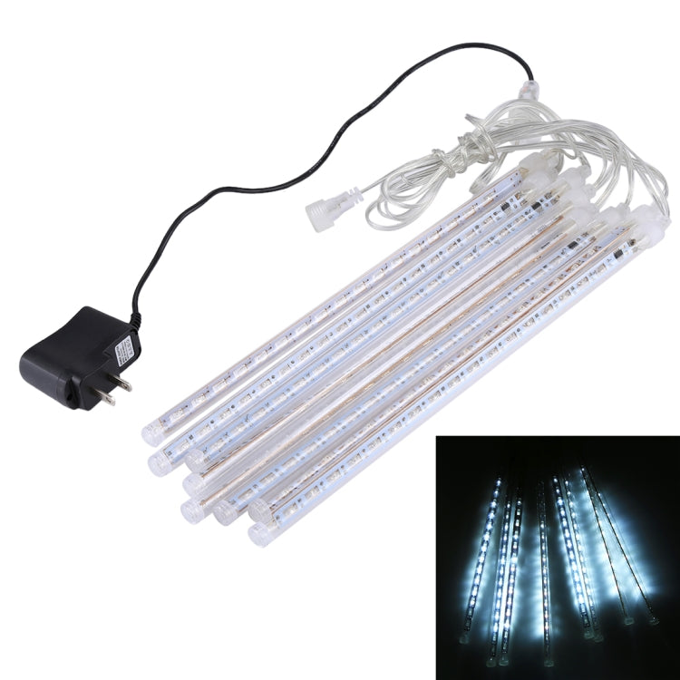 LED light stick set with clear tubes and cool white glow plug-in cord