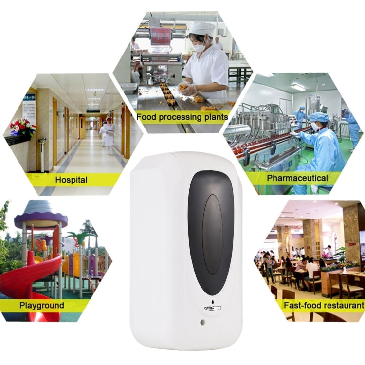 F1304 1000ML Touchless Automatic Infrared Sensor Liquid Soap Sanitizer Dispenser, F1304