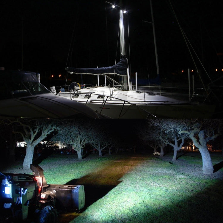 18W CREE 6 LED White Light Condenser Engineering Lamp / Waterproof IP67 SUVs Light, DC 10-30V, 6 LED