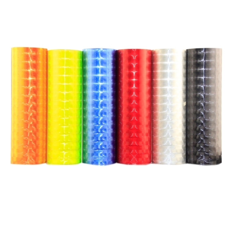 Set of 3D effect cat-eye vinyl films in multiple colors, textured diamond pattern rolls