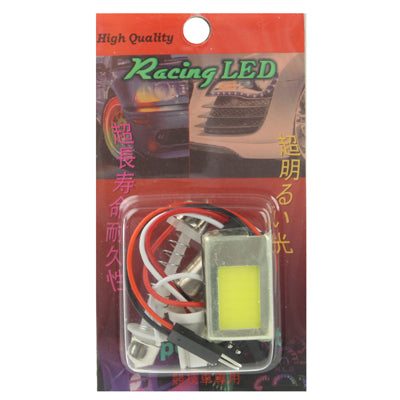 RacingLED LED car interior lamp blister pack with COB module and wire leads