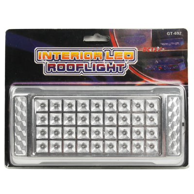 White Interior 36 LED Roof Light for Vehicle (DC 12V), 36 LEDs
