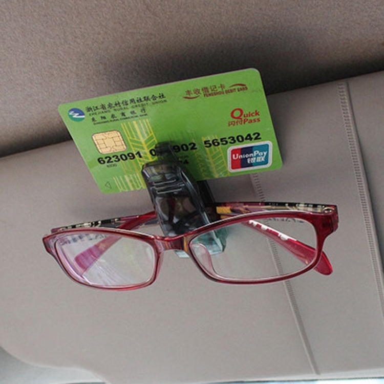 Car Multifunctional Sunglass Clip / Paper Business Card Clip