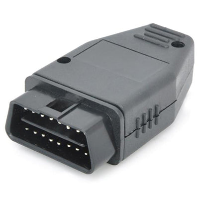 OBDII 16-Pin Connector Adapter for Car Diagnostic Male Cable