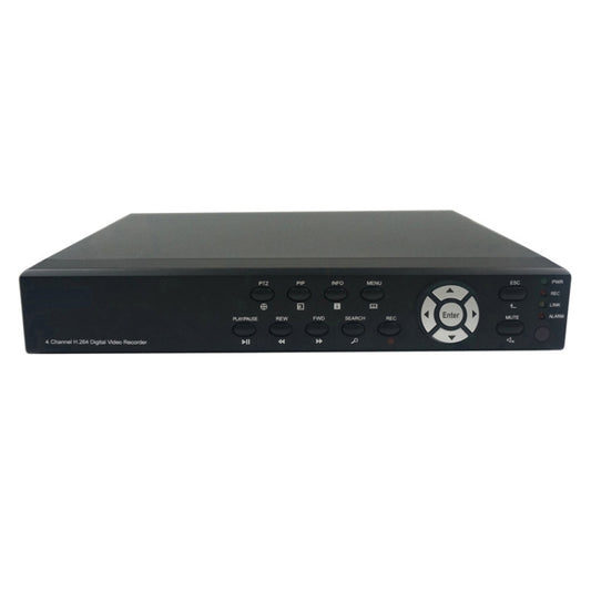 Embedded DVR front view with control buttons and directional navigation pad