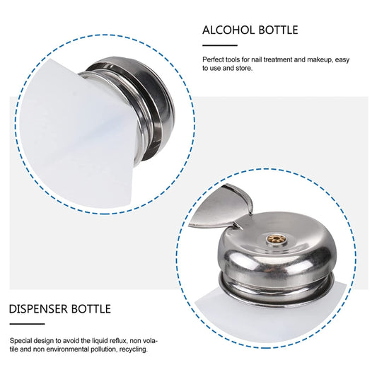 200ml Push Down Alcohol and Liquid Container Bottle, 200ml