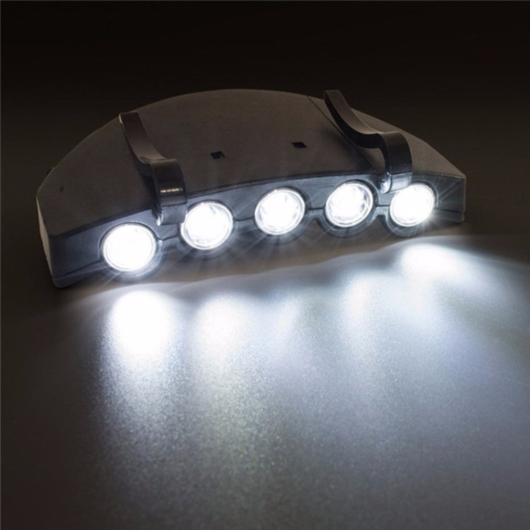 5 LED White Light, for Outdoor Fishing Camping Hunting