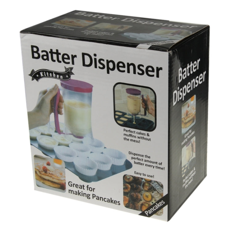 900ml Batter Dispenser Cupcake Measuring Cup, Pink