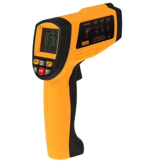 BENETECH GM1651 USB Digital Display Temperature Gun Handheld Infrared IR Thermometer, Measure Range: -30~1650C, GM1651