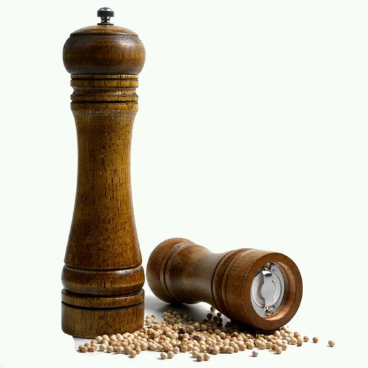 Length Classical Wooden Pepper Spice Salt Mill Grinder Muller, Style 4, 5 inch, Style 4, 8 inch, Style 4, 10 inch