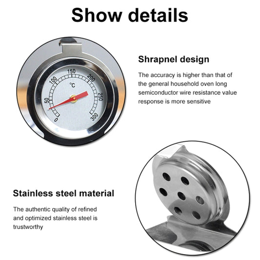 Stainless Steel Oven Thermometer (0~300℃), Oven Thermometer