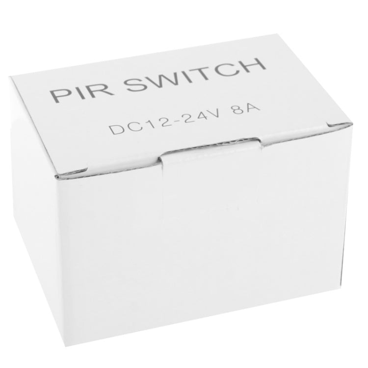 DC 12V-24V 8A PIR Switch Infrared Controller Motion Sensor Switch for LED Light