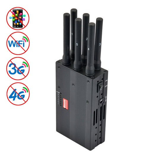 GSM / CDMA / DCS / PCS / 3G / 4G / Wifi Mobile Phone Signal Breaker / Jammer / Isolator, Coverage: 20meters (JAX-121A-6D), GSM / CDMA / DCS / PCS / 3G / 4G / Wifi