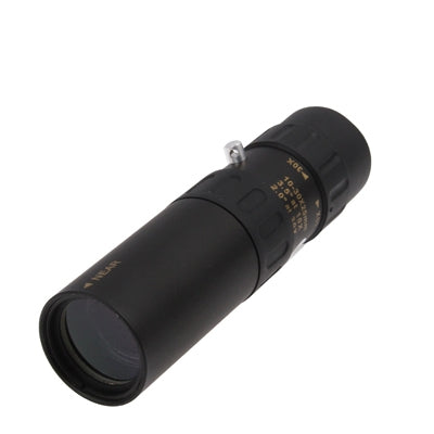 10-30 x 25mm Telescope Monocular for Backpacking / Hiking, 10-30x25