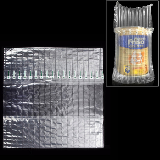 100 PCS Air Column Cushion Bag Packing for Milk Powder & Mobile Phones & Gift Box Package, Size: 28 x 21 x 7 cm, Custom Printing and Size are welcome, 28x21x7cm