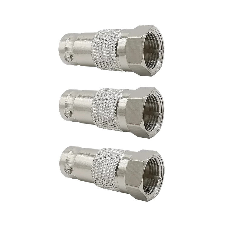 BNC Jack To F Plug Connector, BNC To F
